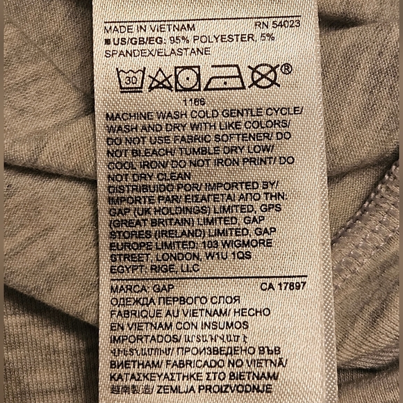 Gap Fit Light Gray Lightweight Cropped Boxy Pullover Hoodie Thumb Holes M EUC - Picture 11 of 11